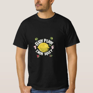 Camiseta limão-de-pêssego fácil