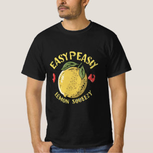 Camiseta limão-de-pêssego fácil