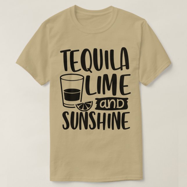 Camiseta Limão de tequila e sol 2 (Frente do Design)
