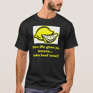 Camiseta limão do clipart, quando a vida lhe der limões…