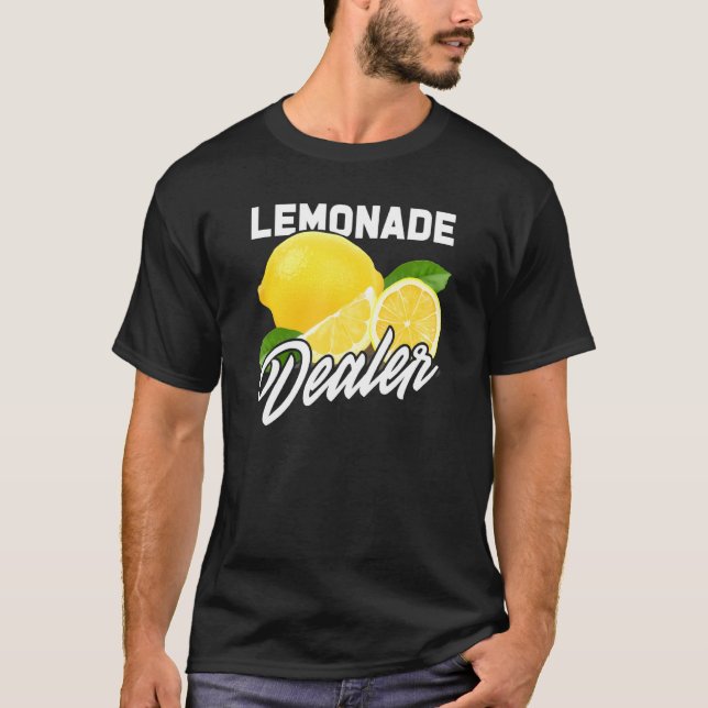 Camiseta Limão do distribuidor de Frutas de limonada (Frente)