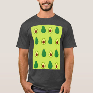 Camiseta Limão do padrão Avocado