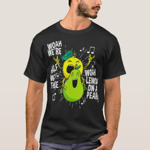 Camiseta Limão Em Um Meme Foodie Woah, Engraçado, Eram meta