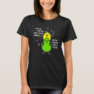 Camiseta Limão Em Uma Líria De Foodie De Pera