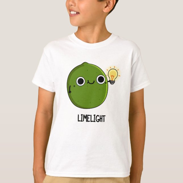 Camiseta Limão engraçada à luz do limão (Frente)