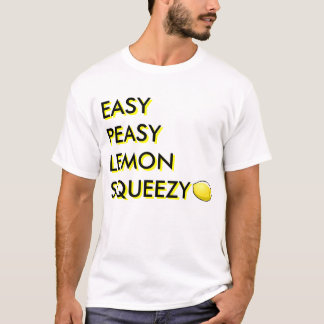 Camiseta Limão fácil Squeezy de Peasy