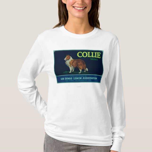 Camiseta Limão LabelSan Dimas do Collie, CA (Frente)
