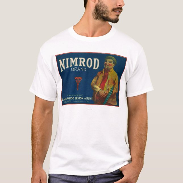Camiseta Limão LabelSan Fernando do Nimrod, CA (Frente)