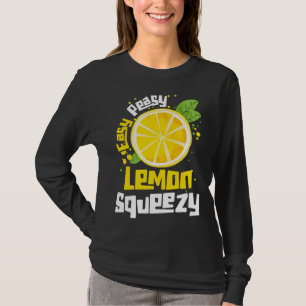 Camiseta Limão-limão-limão-limão-Fruta-de-citrinos