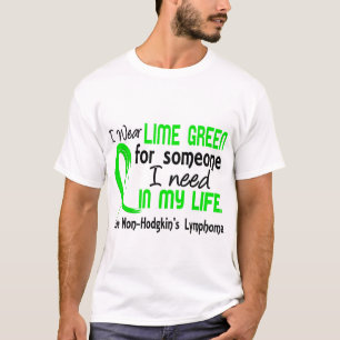Camiseta Limão para alguém eu preciso o linfoma Non-Hodgk