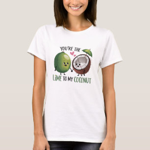 Camiseta Limão para meu Coco de São Valentim