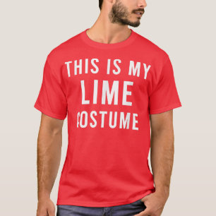 Camiseta Limão preguiçoso Tequila Costume Engraçado Trick T