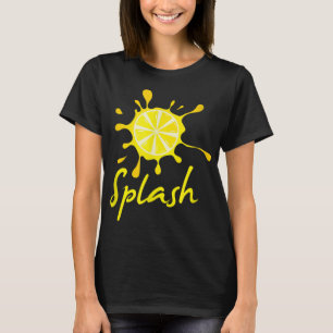 Camiseta Limão Splash Fruta de Verão Limonada