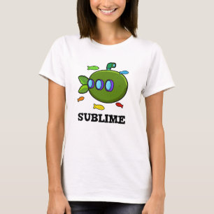 Camiseta Limão Submarino de Fruta Submarina Sublime