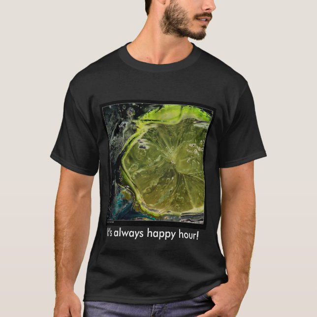 Camiseta LIMElarge, é sempre happy hour! (Frente)