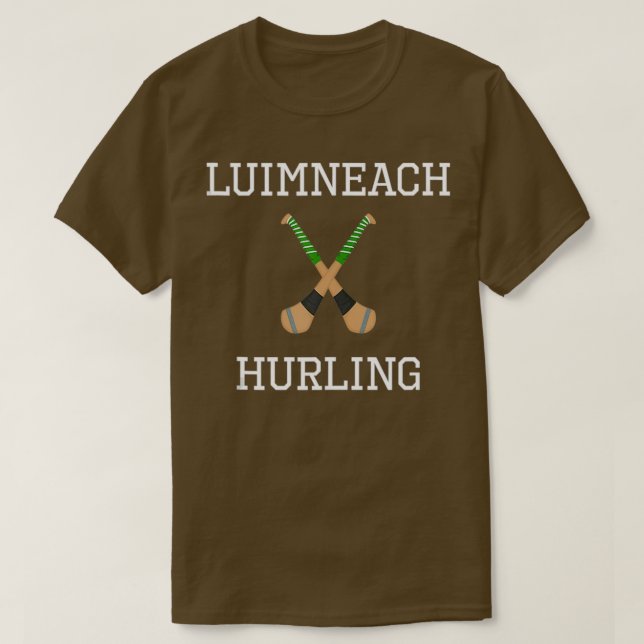 Camiseta Limerick Luimneach Hurling Irish County Ireland Hu (Frente do Design)