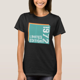 Camiseta Limit Edition 1972 Aniversário