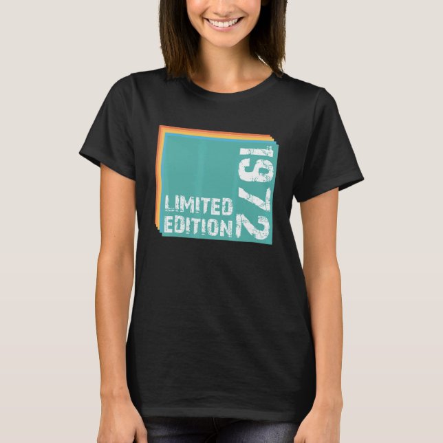 Camiseta Limit Edition 1972 Aniversário (Frente)