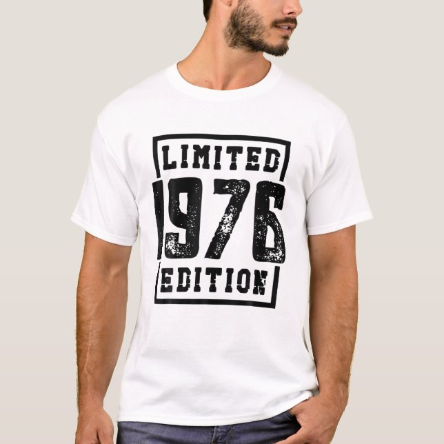 Camiseta Limitado 1976 Edição 45 Aniversário (Frente)