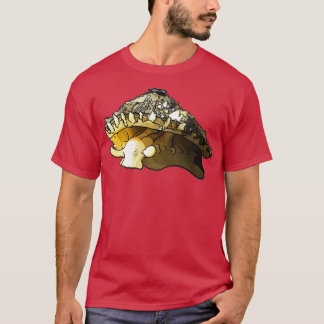 Camiseta limite de buraco de fechadura