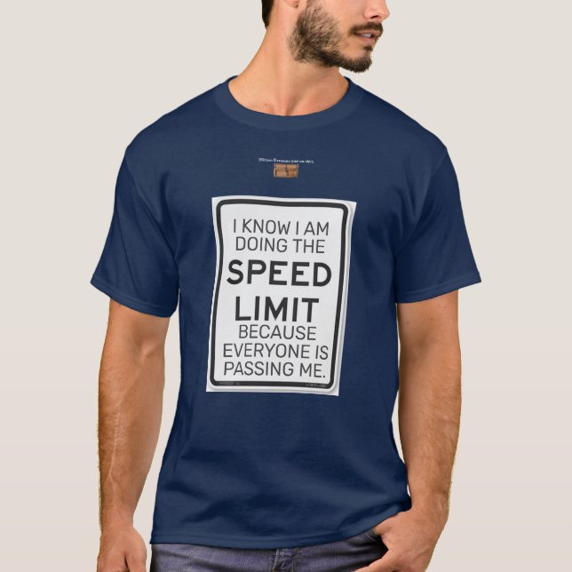 CAMISETA LIMITE DE VELOCIDADE (Frente)