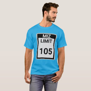 Camiseta Limite de Velocidade Miz 105