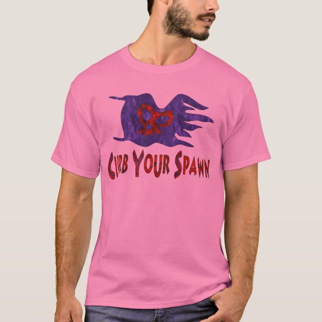 Camiseta Limite seu Spawn (Frente)
