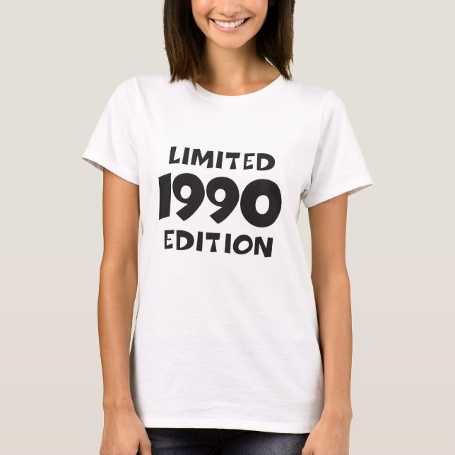 Camiseta Limited edição 1990 (Frente)