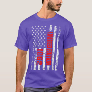 Camiseta Limited Edition and Born in 1962, Patriotic Birthd