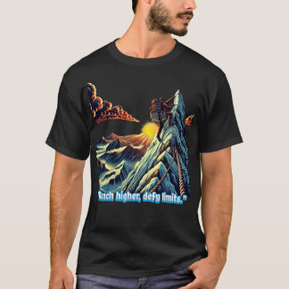 Camiseta "Limites de Defy, Conquistar Alturas Tee"