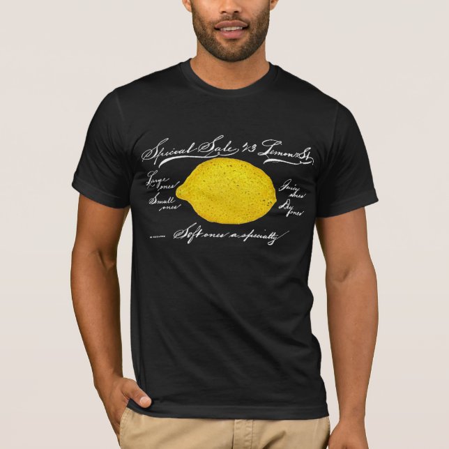 Camiseta Limões Antigos de Advertismo (Frente)