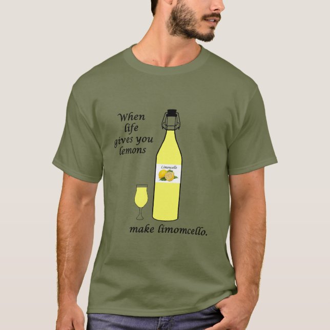 Camiseta Limões para Limoncello (Frente)