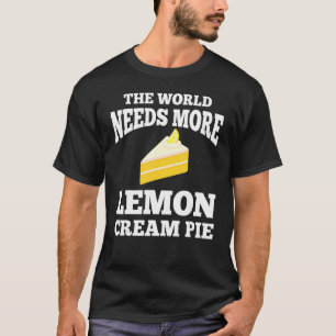 Camiseta Limon Cream Pie Roupa Funny Pies Design