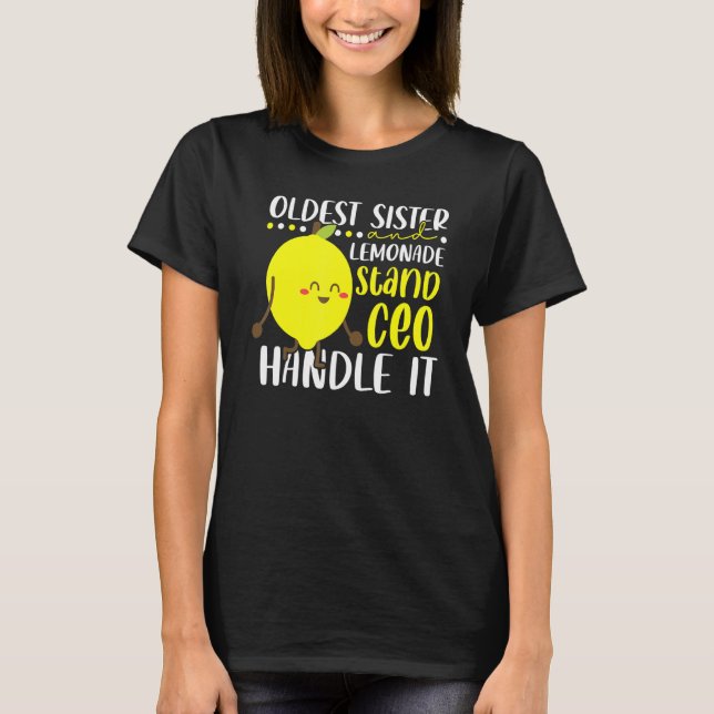 Camiseta Limon Juice Business Stand & Lemonade Antiga (Frente)