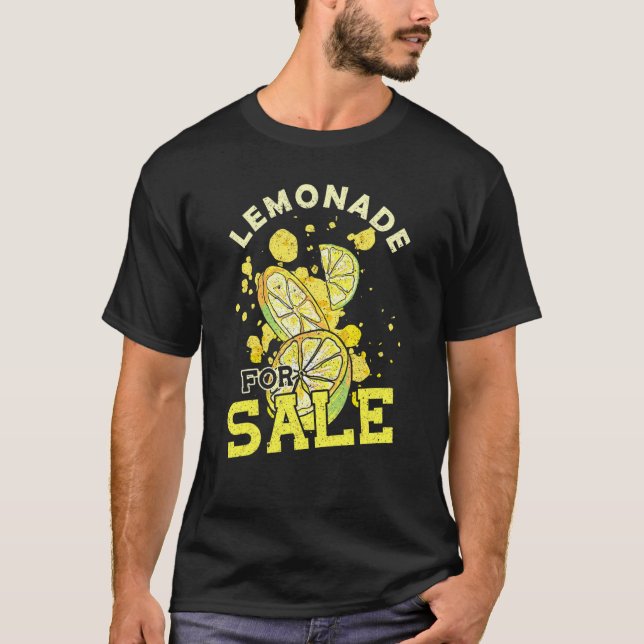 Camiseta Limonada À Venda Barraca De Limonada (Frente)