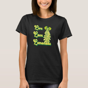 Camiseta Limonada de Amor ao Vivo para um Chão de Limonada