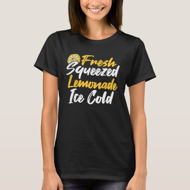 Camiseta Limonada De Nerd De Limonada Para Limonada De Vend (Frente)