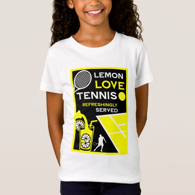 Camiseta Limonada de Tênis Vintage (Frente)