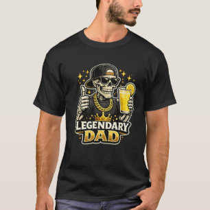 Camiseta Limonada Esqueleto Legal Pai Divertido e Legal