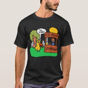 Camiseta Limonada Fresca De Gelo Tem Uvas Engraçadas De Pat