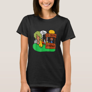 Camiseta Limonada Fresca De Gelo Tem Uvas Pato Engraçadas.