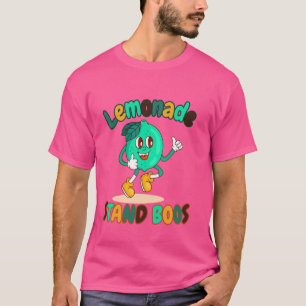 Camiseta Limonada Limonada Stand Boss Lemon Lover Juice Sum