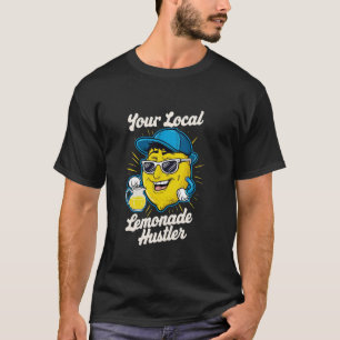 Camiseta Limonada Local Hustler Engraçado Limonada Para Cri