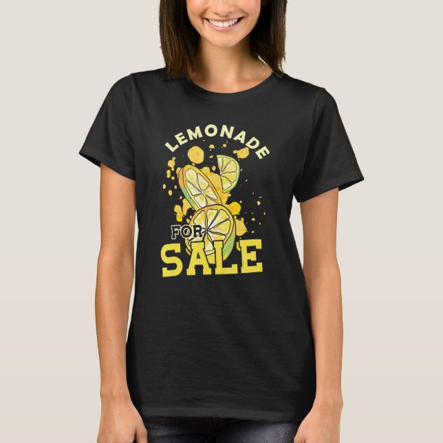 Camiseta Limonada Para Limonada De Venda (Frente)