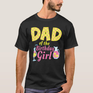 Camiseta Limonada Rosa-Pai-Rosa-Limonada Primeira Família d