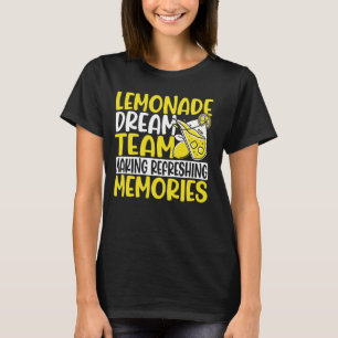 Camiseta Limonade Stand Dream Equipe de Fazer Refrescando M