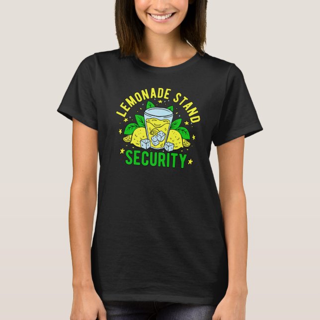 Camiseta Limonade Stand Security (Frente)