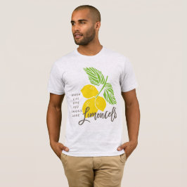 Camiseta Limoncello camiseta, quando a vida te dá limões