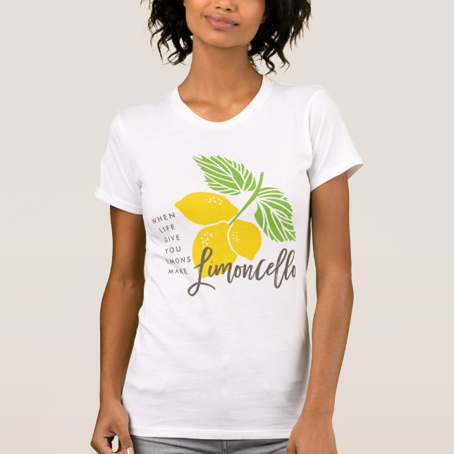 Camiseta Limoncello camiseta, quando a vida te dá limões (Frente)