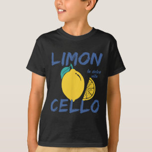 Camiseta Limoncello Costa Amalfi Itália Férias Preppy Lemo